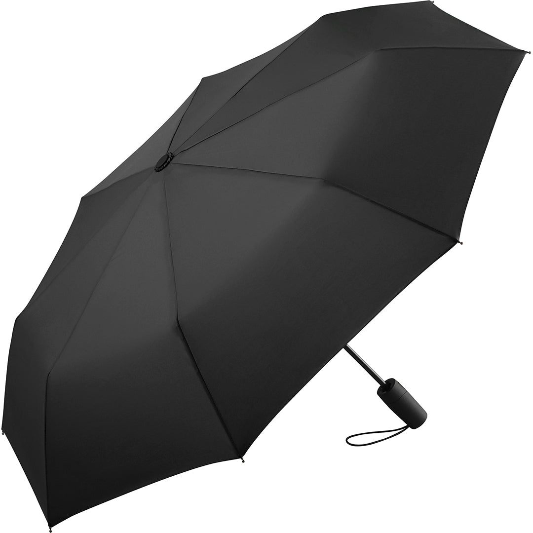 FARE Taschenschirm AC Windproof PLUS in 10 Farben – Schwarz