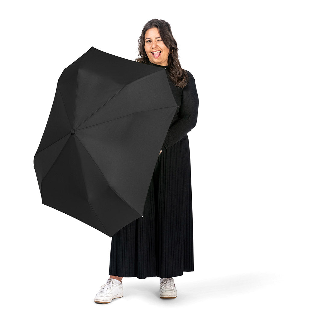 FARE Taschenschirm AOC Square quadratisch – Schwarz
