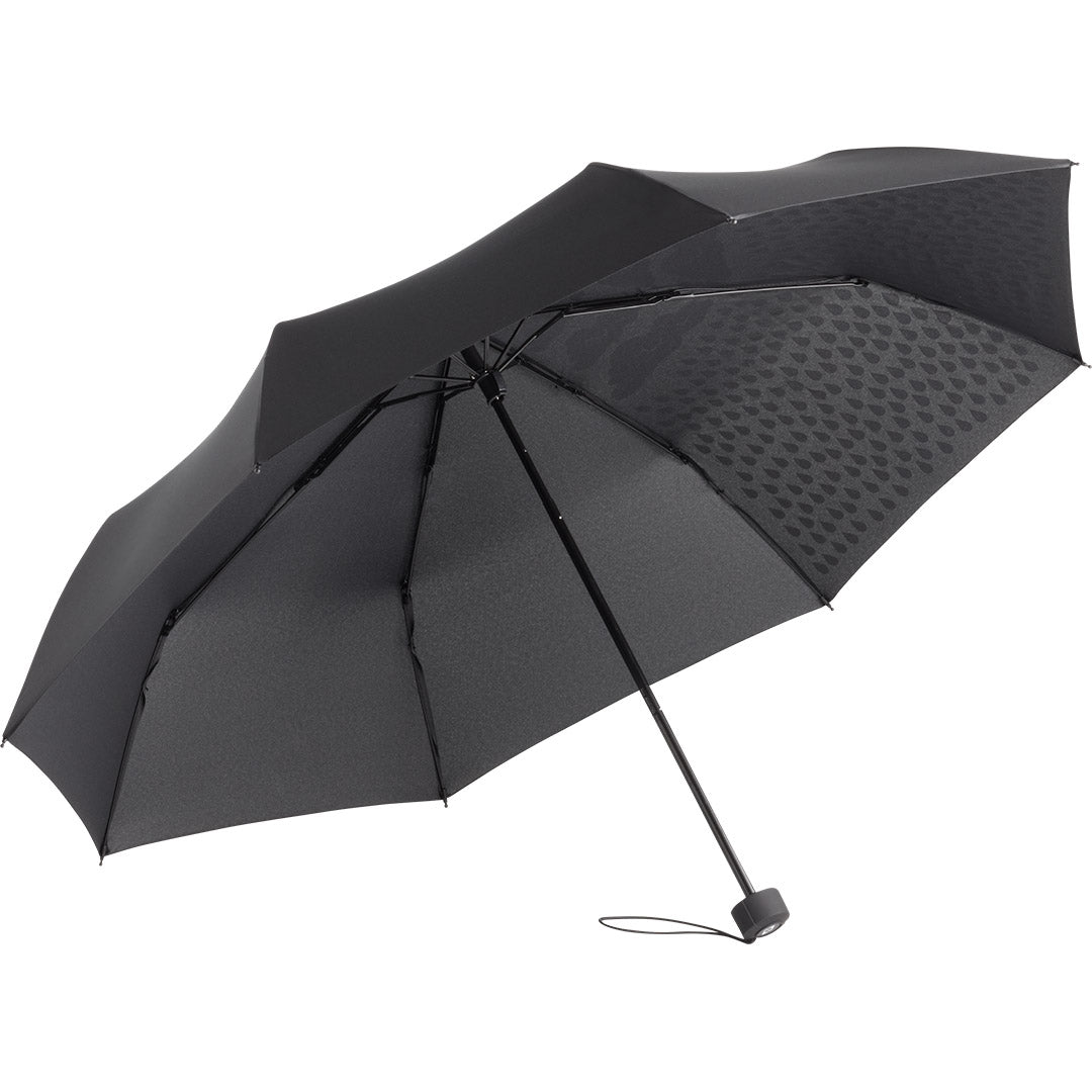 FARE Taschenschirm Colormagic mit Farbwechsel – Schwarz