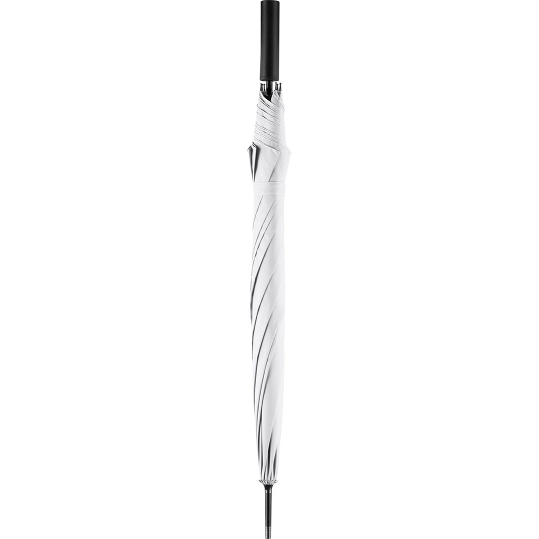 FARE Windproof PLUS Stockschirm mit geradem Griff – Weiß