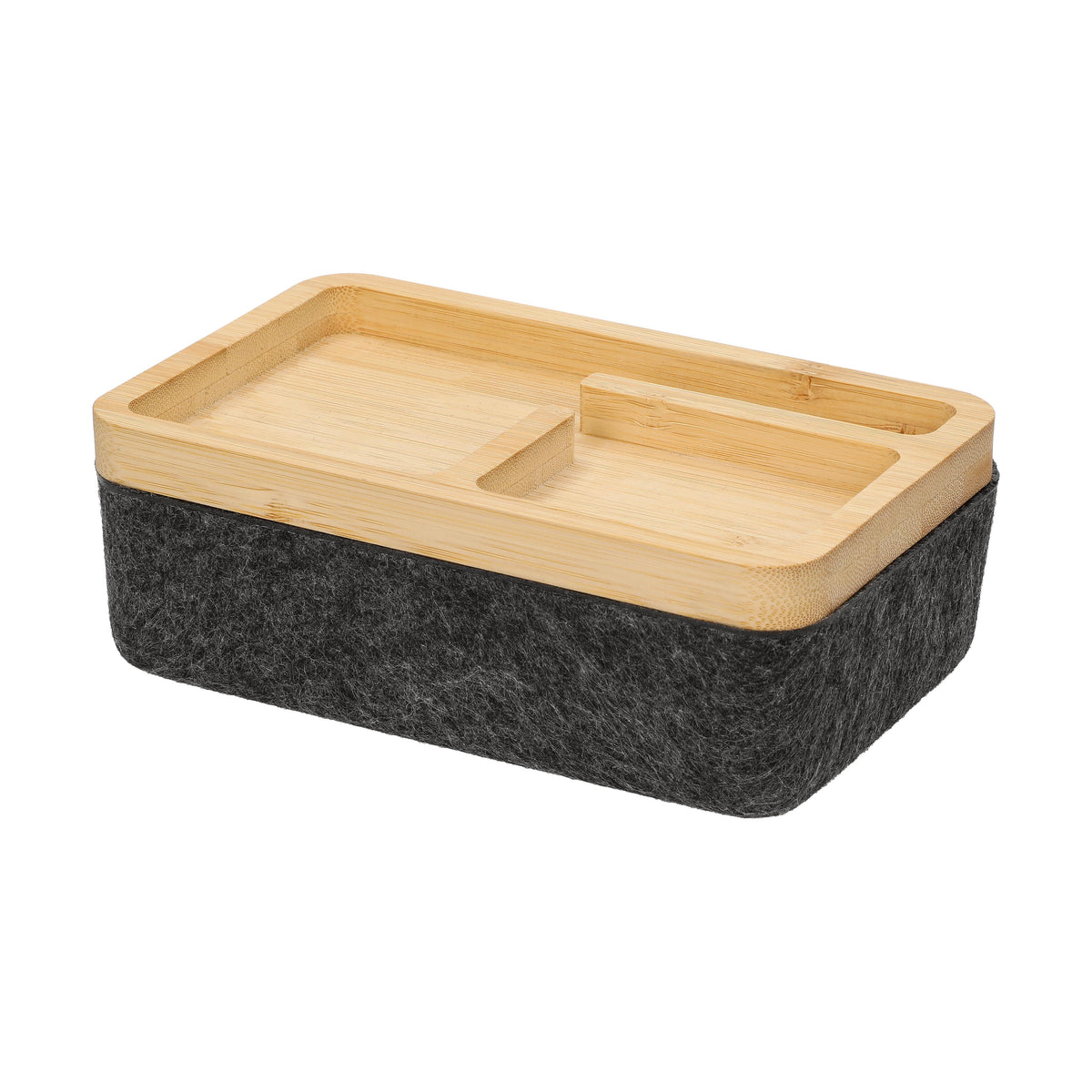 Filz-Aufbewahrungsbox „Reva“ – Grau