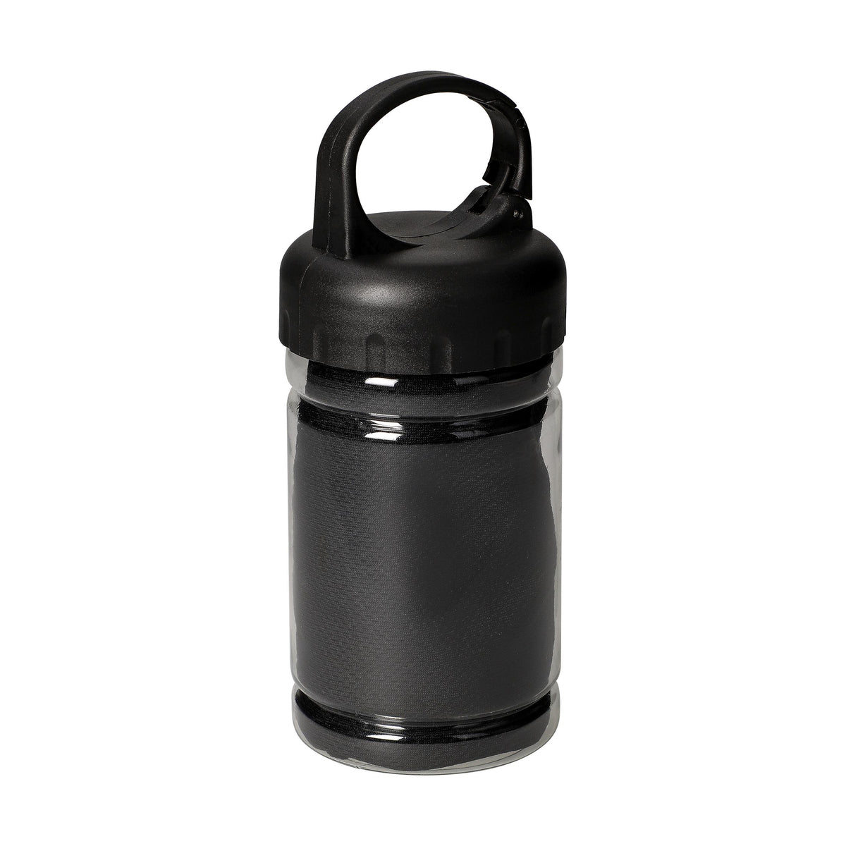Fitnesshandtuch „Keep Cool“ – Schwarz