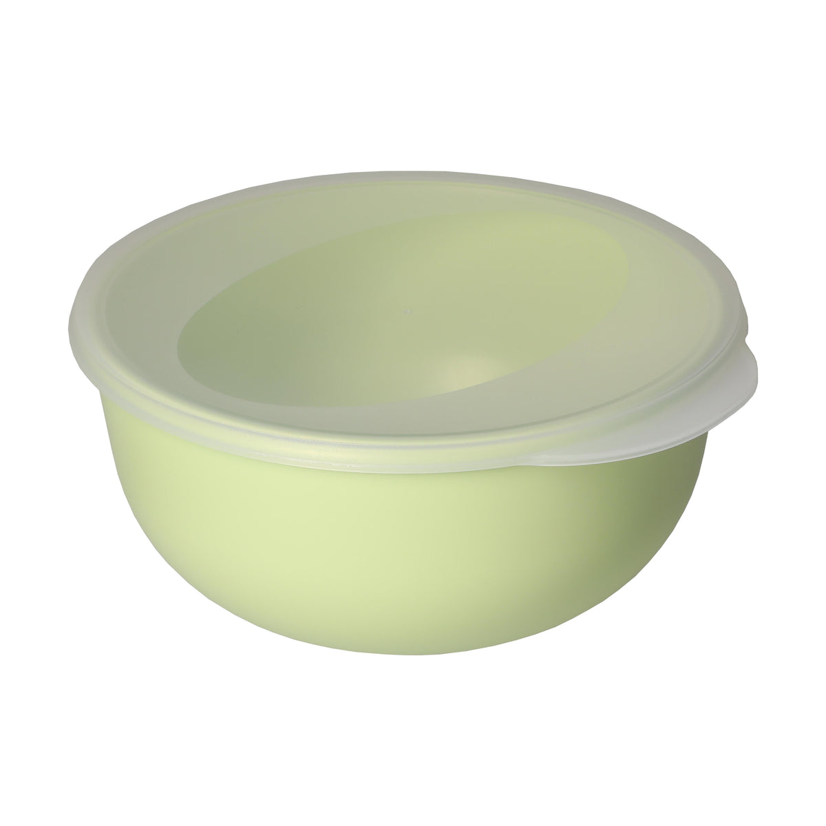 Food-Bowl „ToGo“, Classic, 1,0 l – Geselliges grün / Transparent milchig