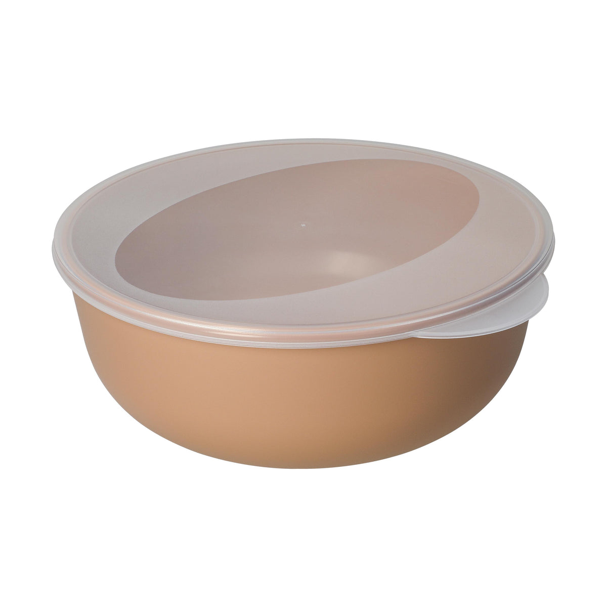 Food-Bowl „ToGo“, Classic, 2,2 l – Beständiges braun / Transparent