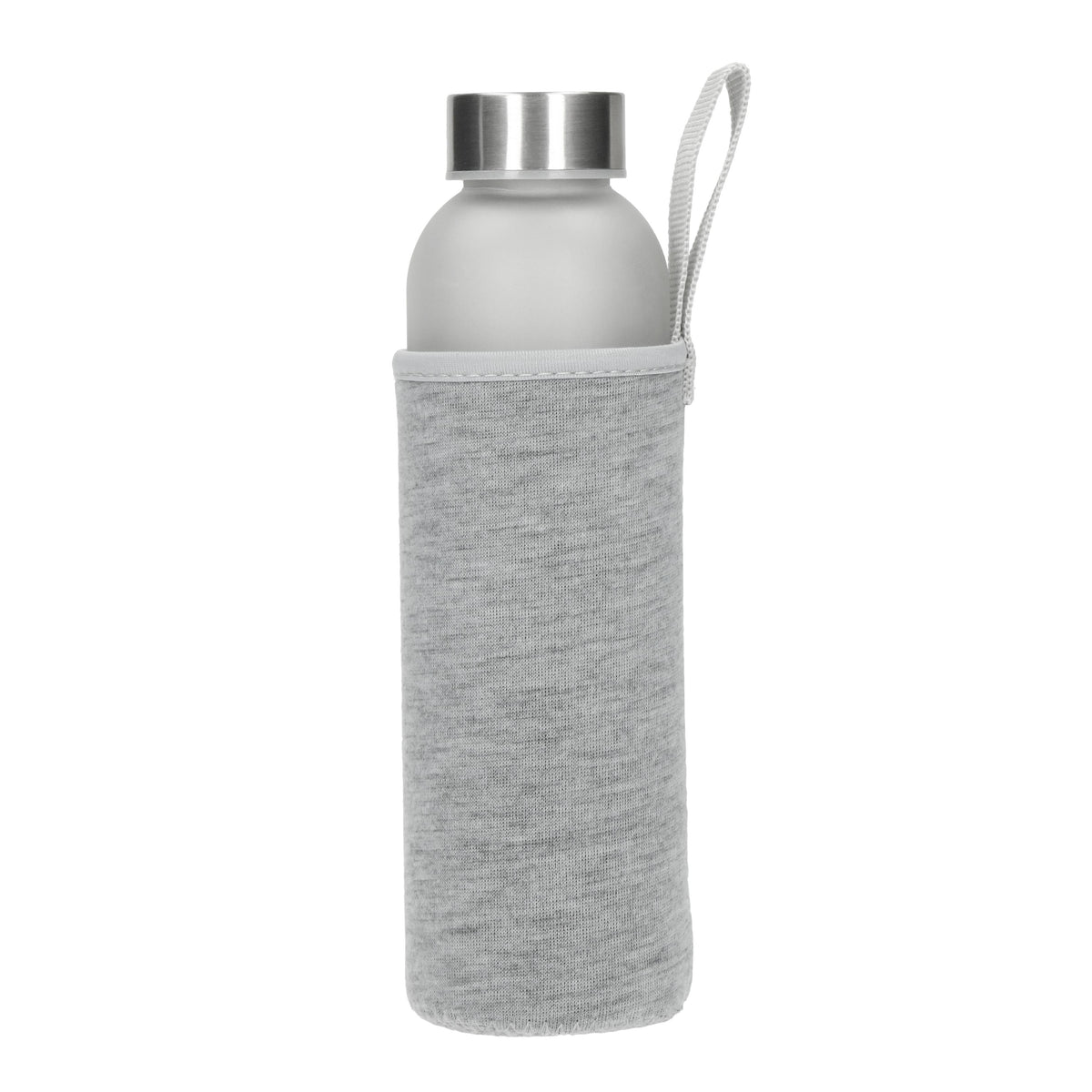 Glasflasche mit Hülle „Iced“ 0,45 l