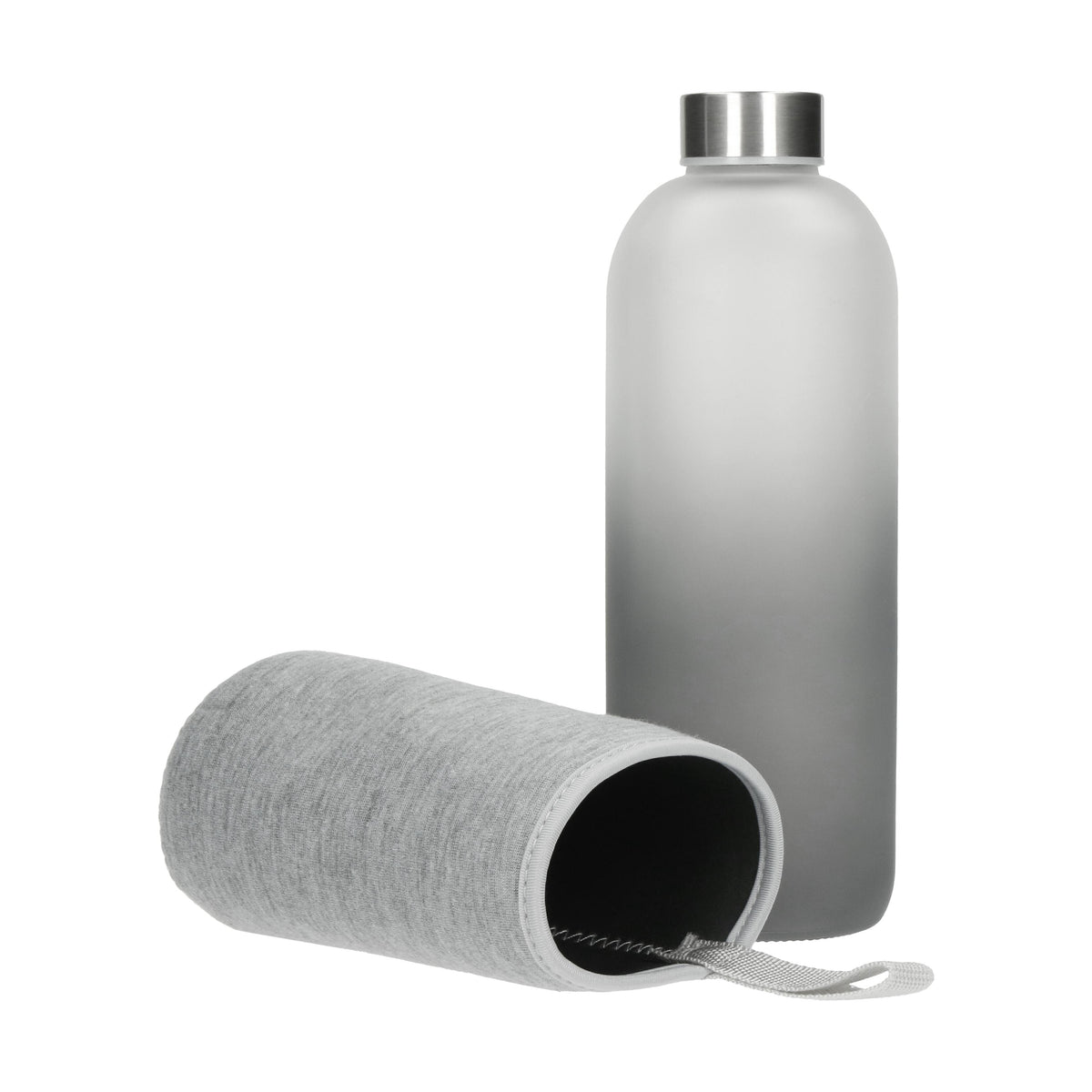 Glasflasche mit Hülle „Iced“ 1,0 l