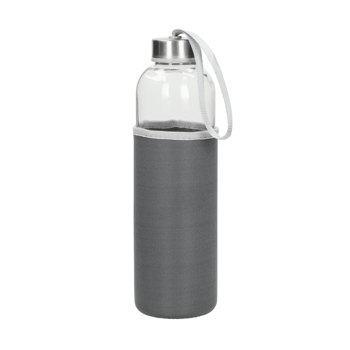 Glasflasche mit Hülle „Pure“, 0,7l