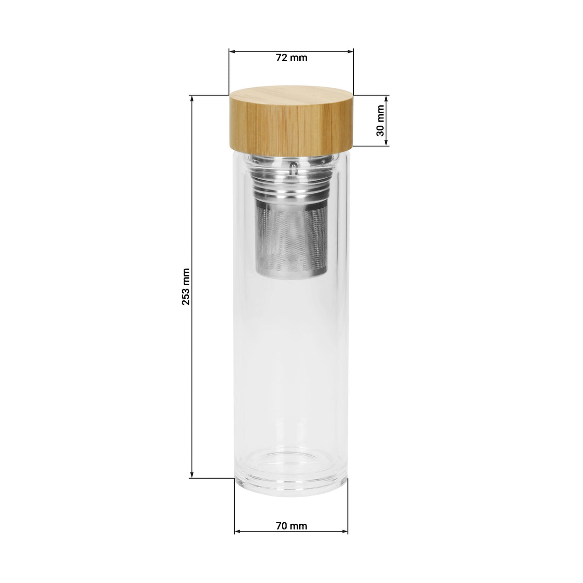 Glasflasche „Tea“ 0,45l