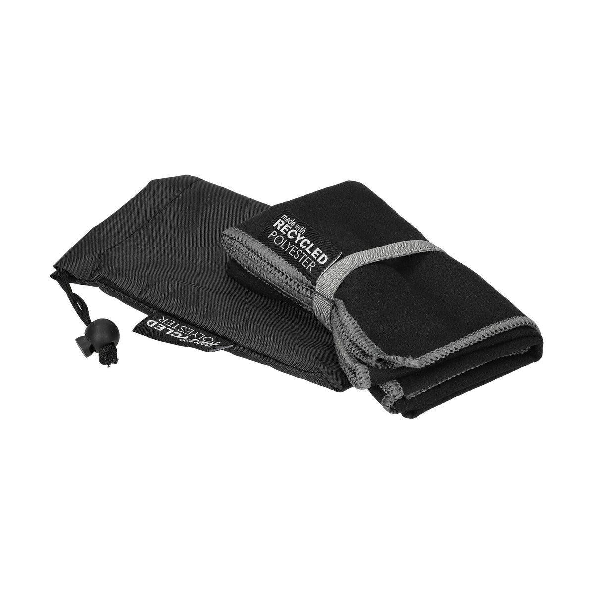 Handtuch „Active Dry“, klein – Schwarz
