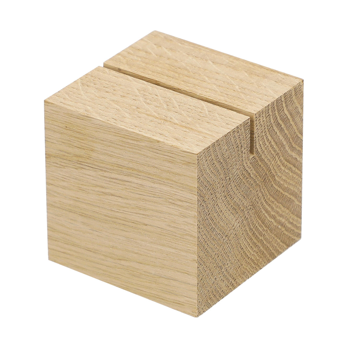 Holzmenükartenhalter „Cube“ – Natur (01400)