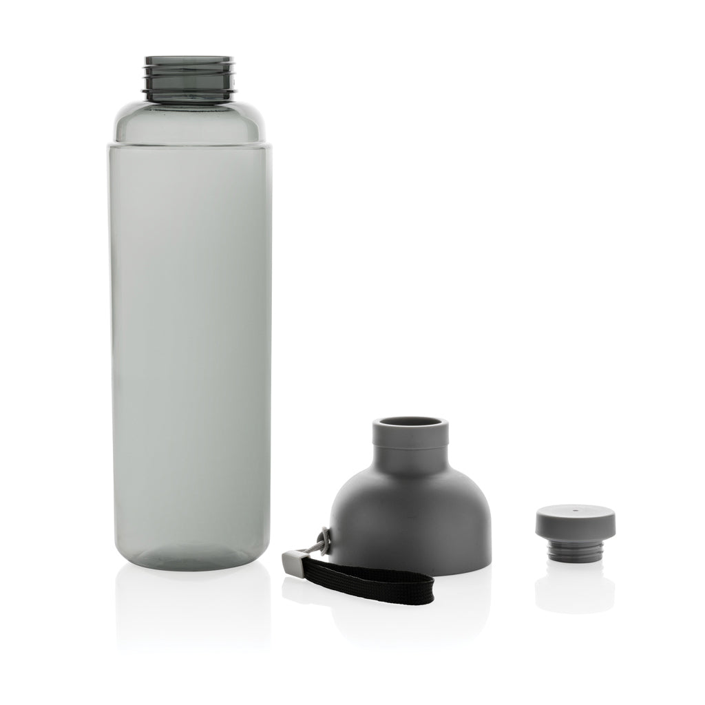 Impact auslaufsichere Wasserflasche aus RCS recyc. PET 600ml – schwarz