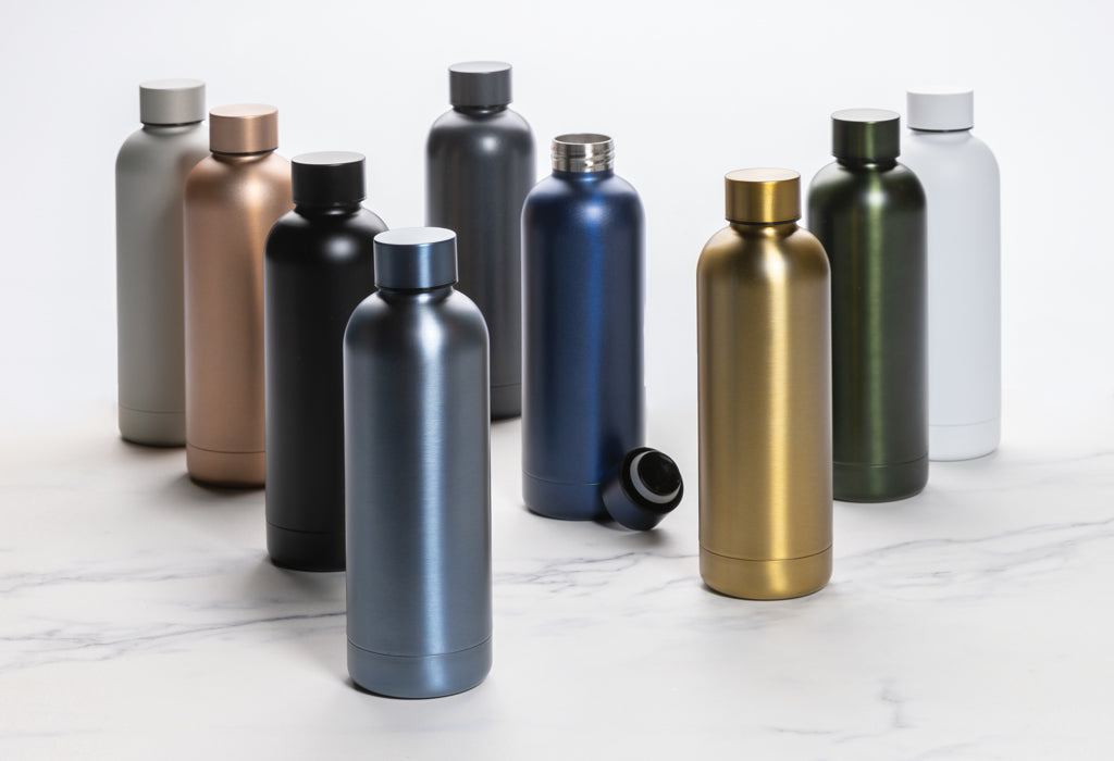 Impact Vakuumflasche aus RCS recyceltem Stainless-Steel