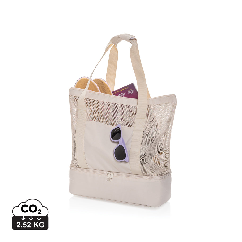 Iqlo Aware™ RPET 2-in-1 Kühltasche – beige