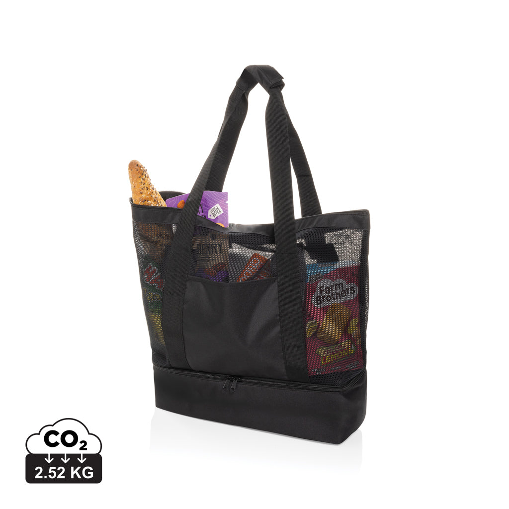 Iqlo Aware™ RPET 2-in-1 Kühltasche – schwarz