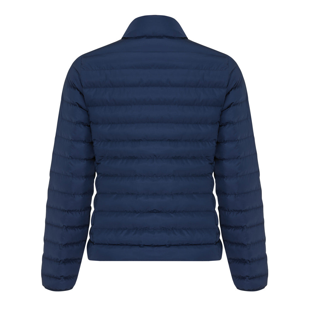 IQONIQ Maiko Damen Steppjacke aus recyceltem Polyester – navy blau