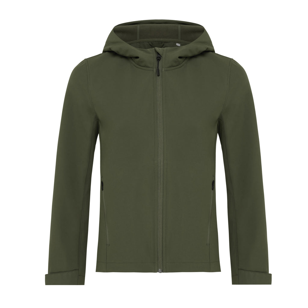 IQONIQ Makalu Damen Softshelljacke aus recyceltem Polyester – khaki