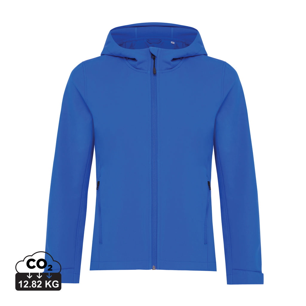 IQONIQ Makalu Damen Softshelljacke aus recyceltem Polyester – Königsblau
