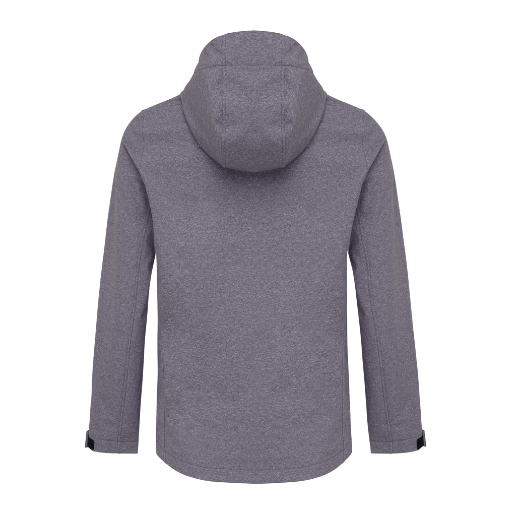IQONIQ Makalu Damen Softshelljacke aus recyceltem Polyester – vulcano heather grey