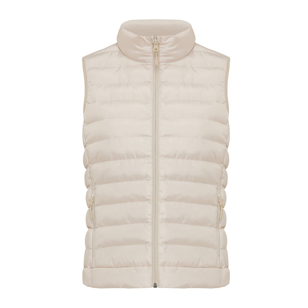 IQONIQ Meru Damen Bodywarmer aus recyceltem Polyester – beige