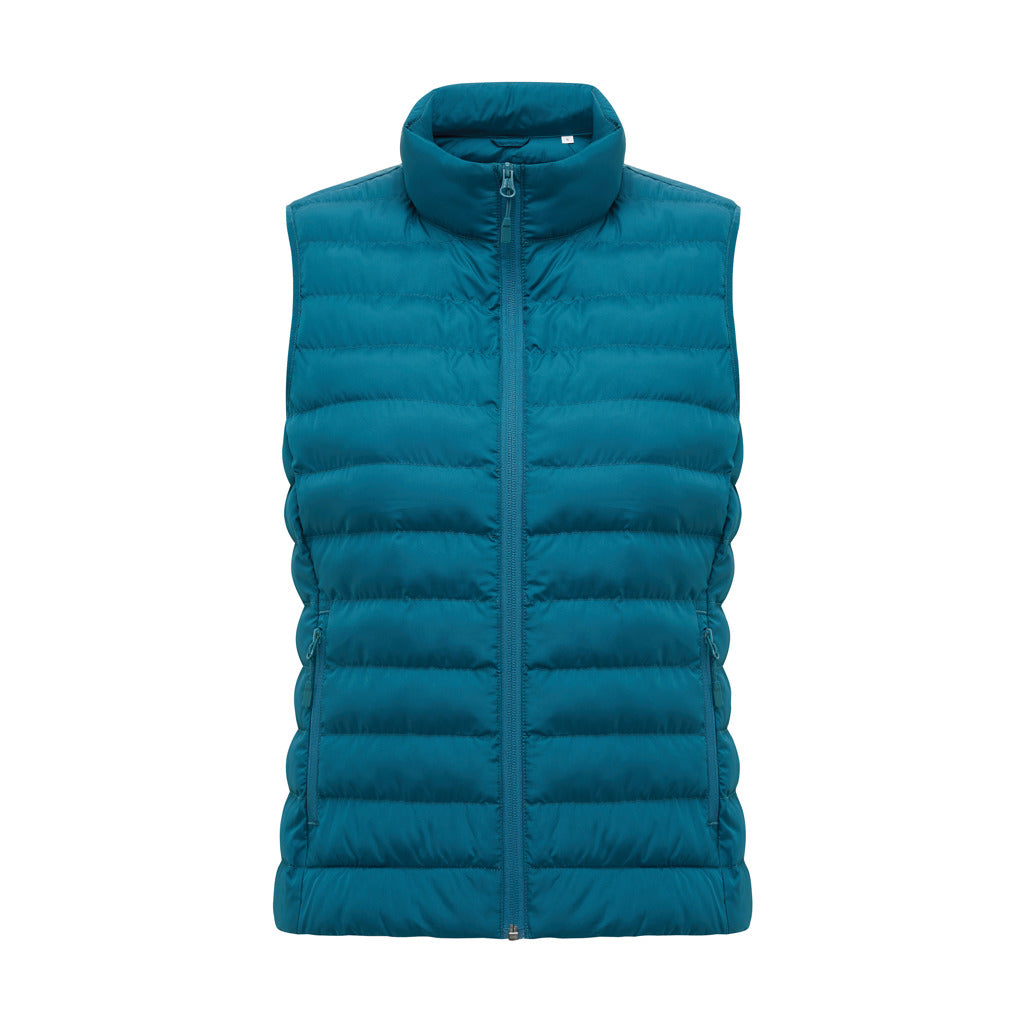 IQONIQ Meru Damen Bodywarmer aus recyceltem Polyester – dark teal