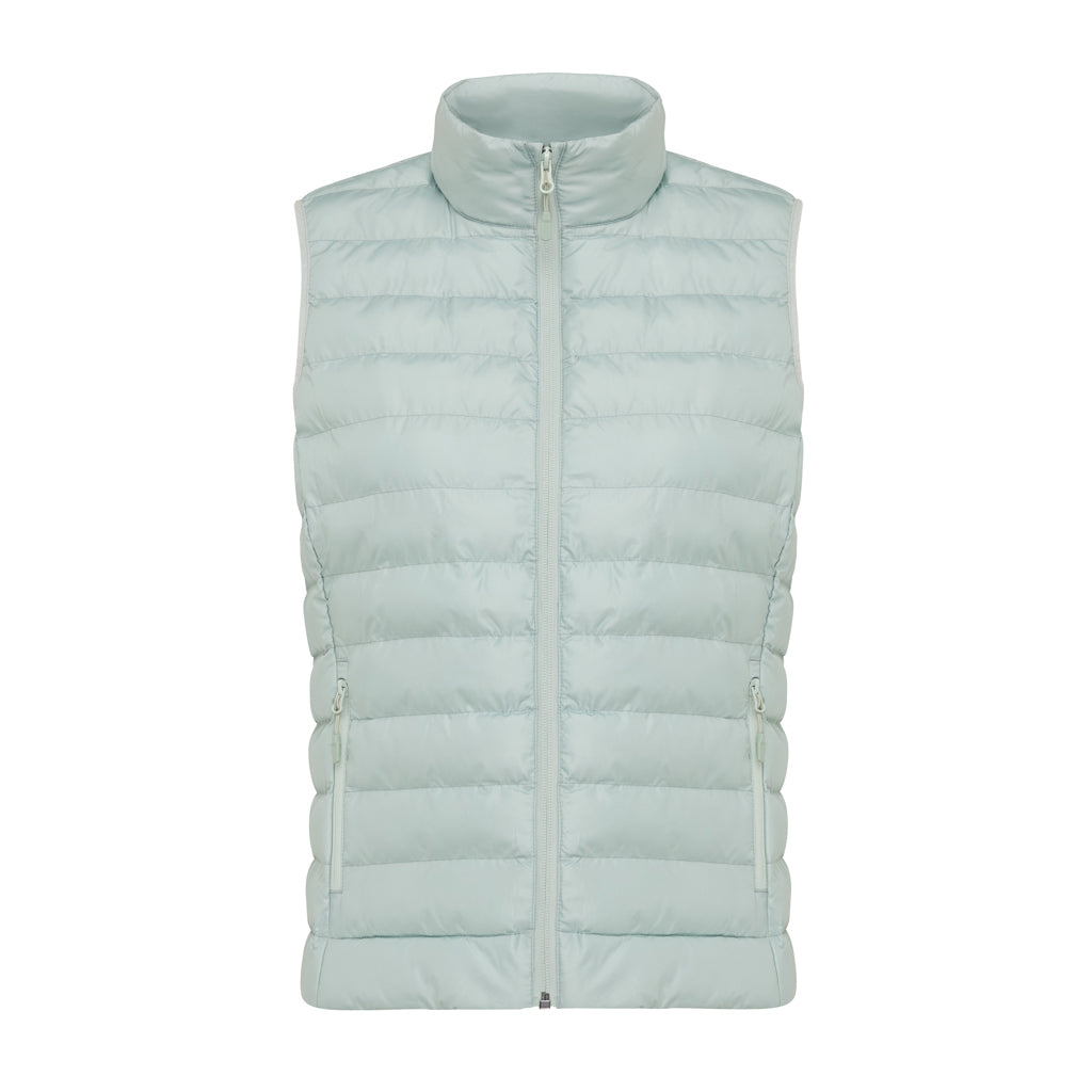 IQONIQ Meru Damen Bodywarmer aus recyceltem Polyester – Iceberg green