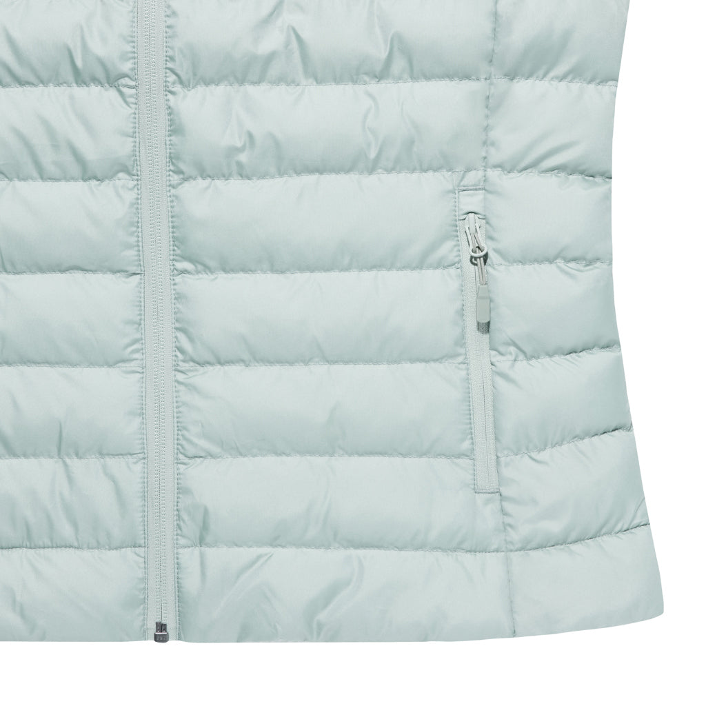 IQONIQ Meru Damen Bodywarmer aus recyceltem Polyester – Iceberg green