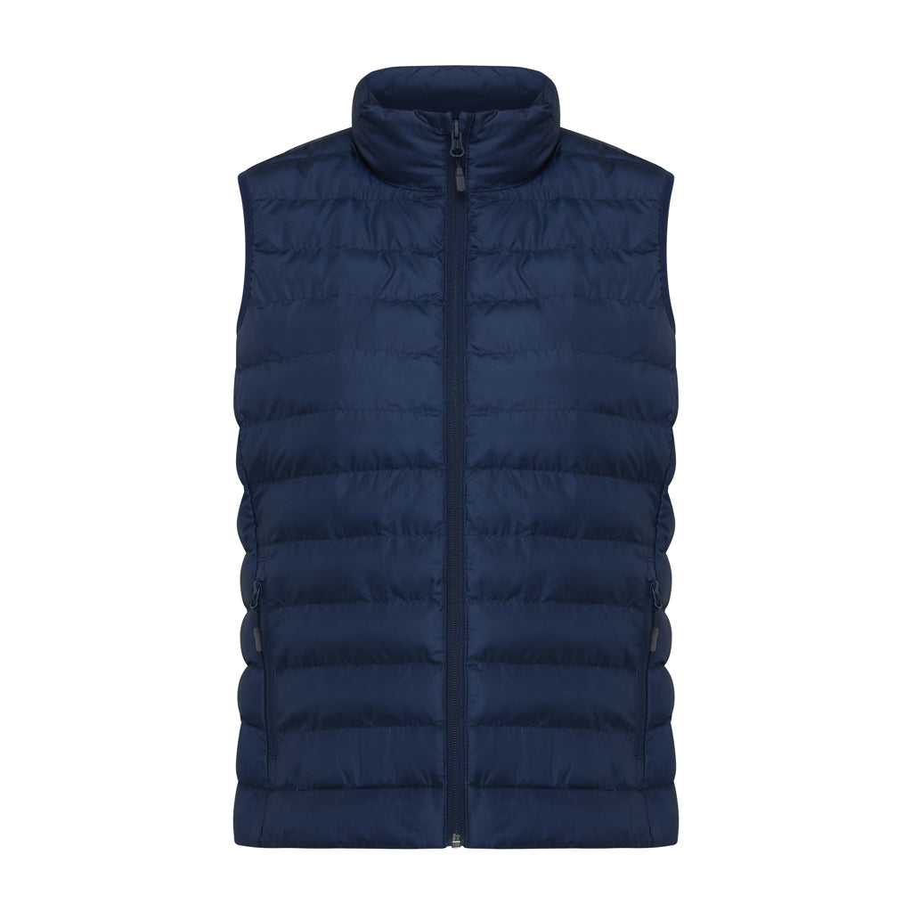 IQONIQ Meru Damen Bodywarmer aus recyceltem Polyester – navy blau