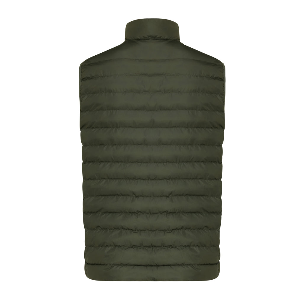 IQONIQ Meru Herren Bodywarmer aus recyceltem Polyester – khaki