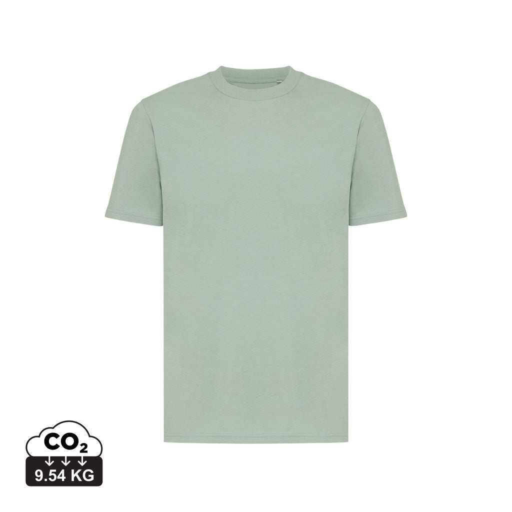 IQONIQ Sierra Lightweight T-Shirt aus recycelter Baumwolle – Iceberg green