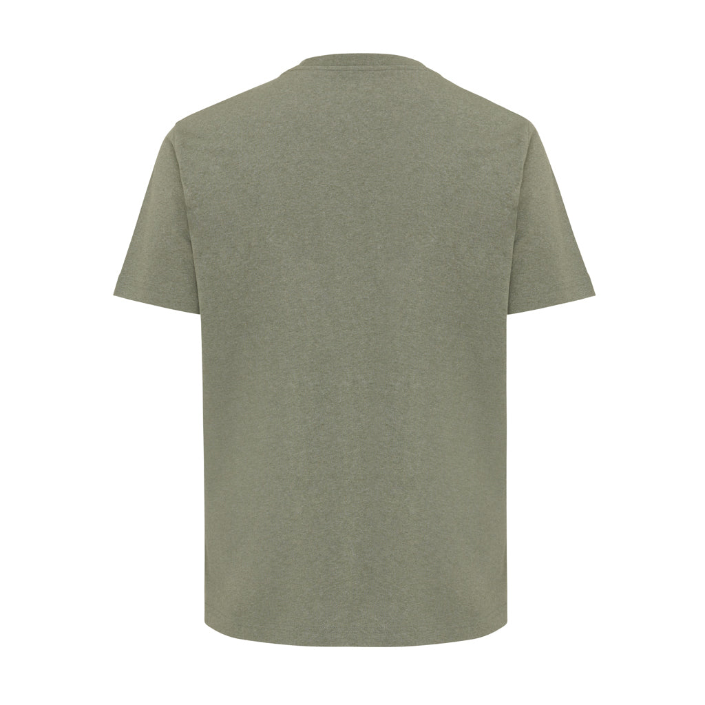 IQONIQ Teide T-Shirt aus recycelter Baumwolle – heather green