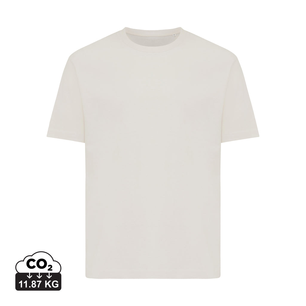 IQONIQ Teide T-Shirt aus recycelter Baumwolle – ivory white