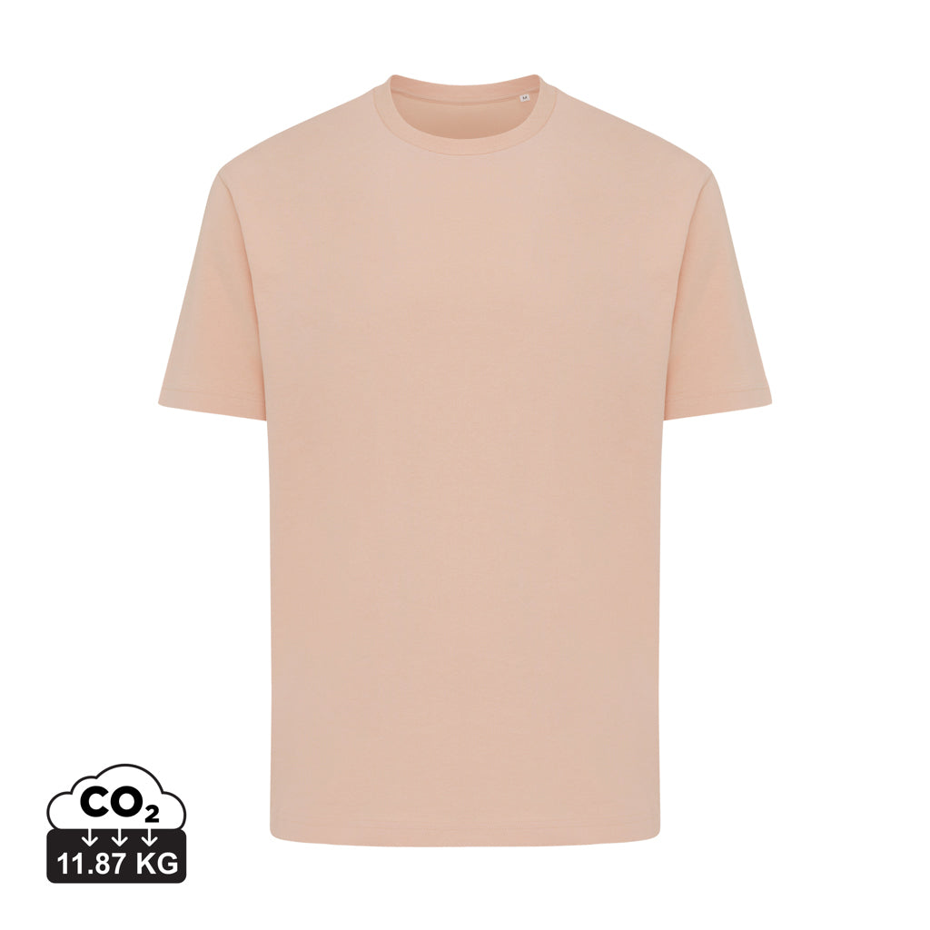 IQONIQ Teide T-Shirt aus recycelter Baumwolle – peach nectar