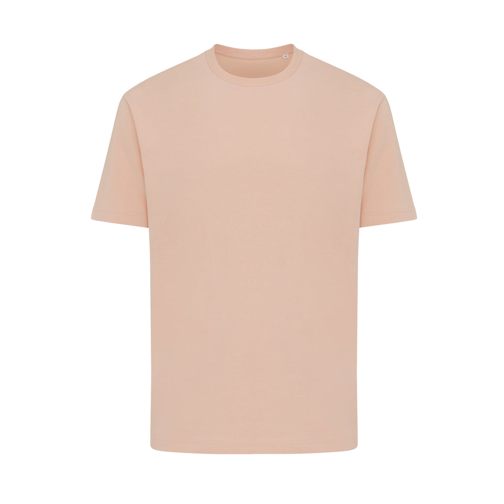 IQONIQ Teide T-Shirt aus recycelter Baumwolle – peach nectar
