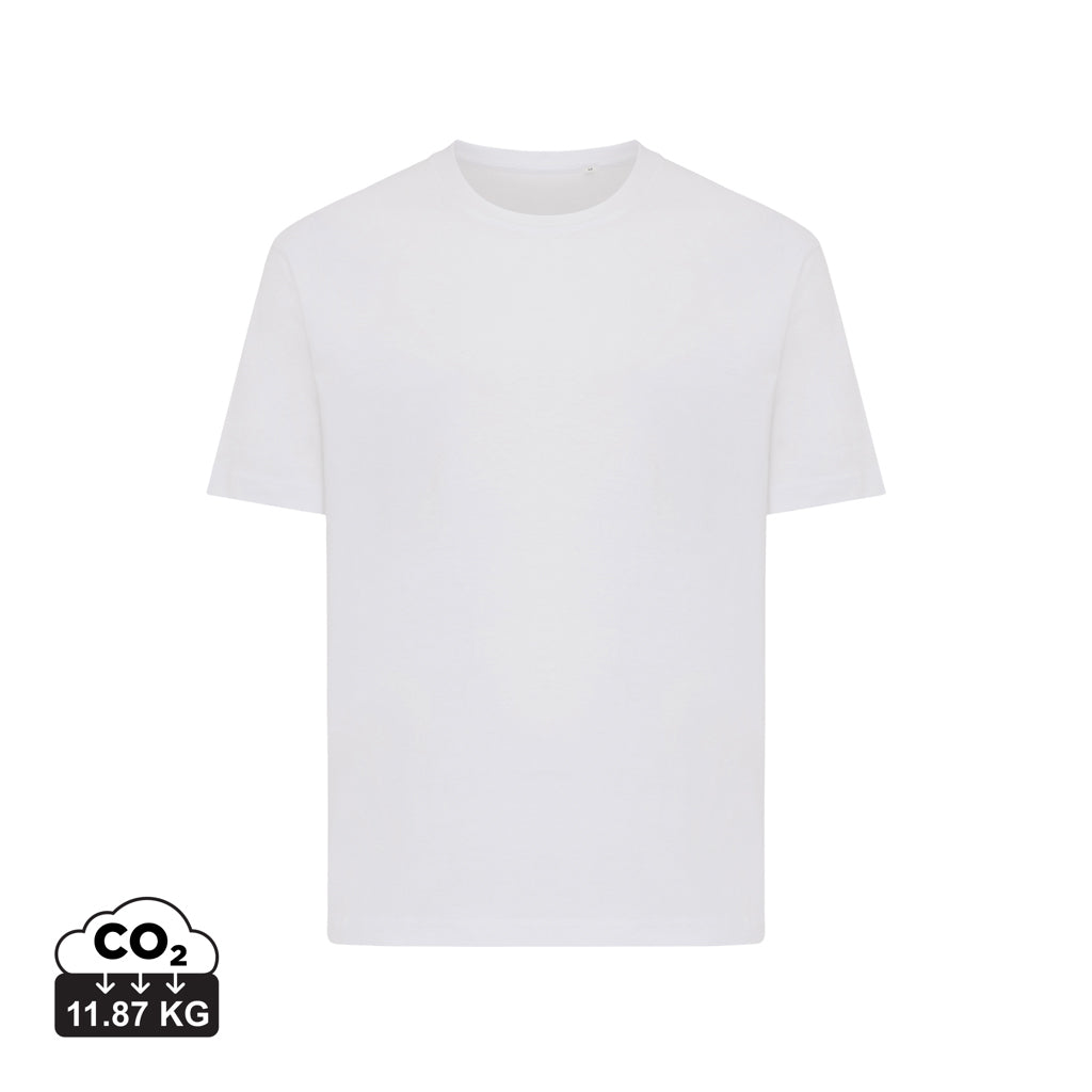 IQONIQ Teide T-Shirt aus recycelter Baumwolle – recycled white