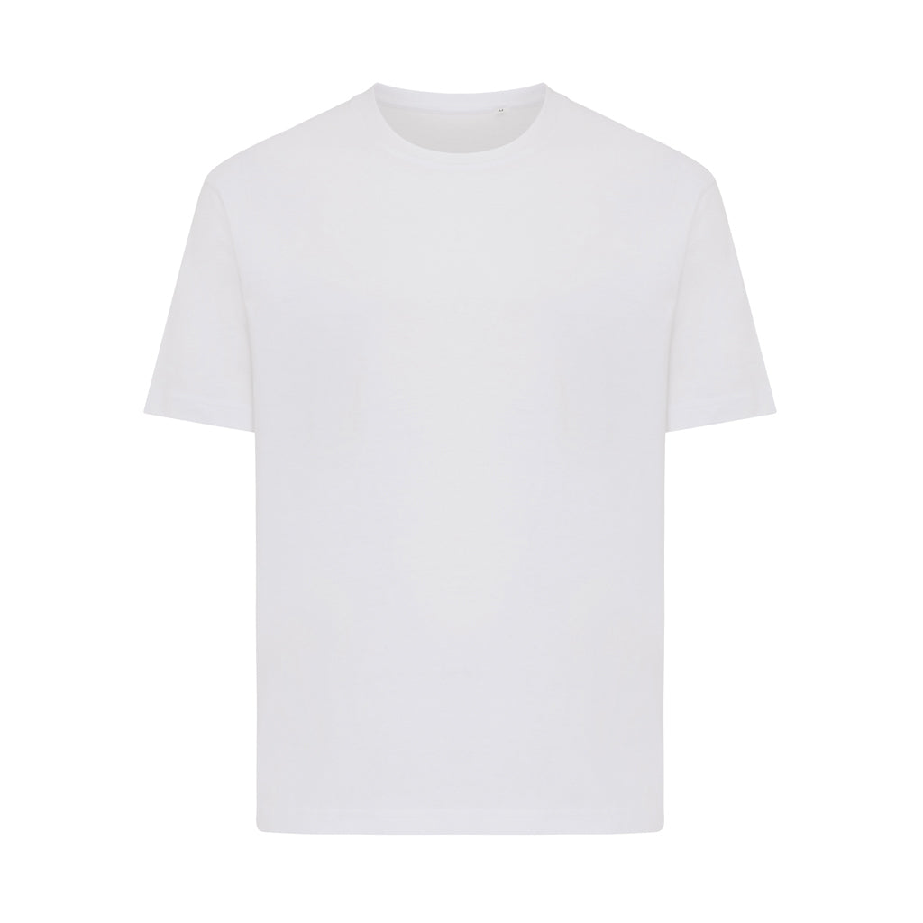 IQONIQ Teide T-Shirt aus recycelter Baumwolle – recycled white