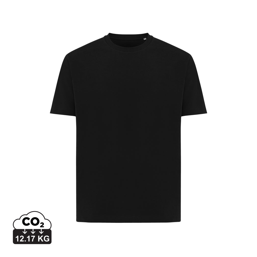 IQONIQ Teide T-Shirt aus recycelter Baumwolle – schwarz