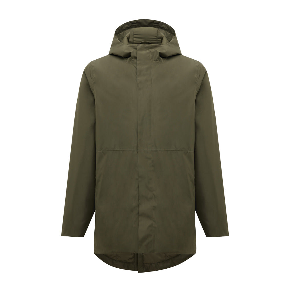 IQONIQ Thelon Parka aus recyceltem Polyester – khaki