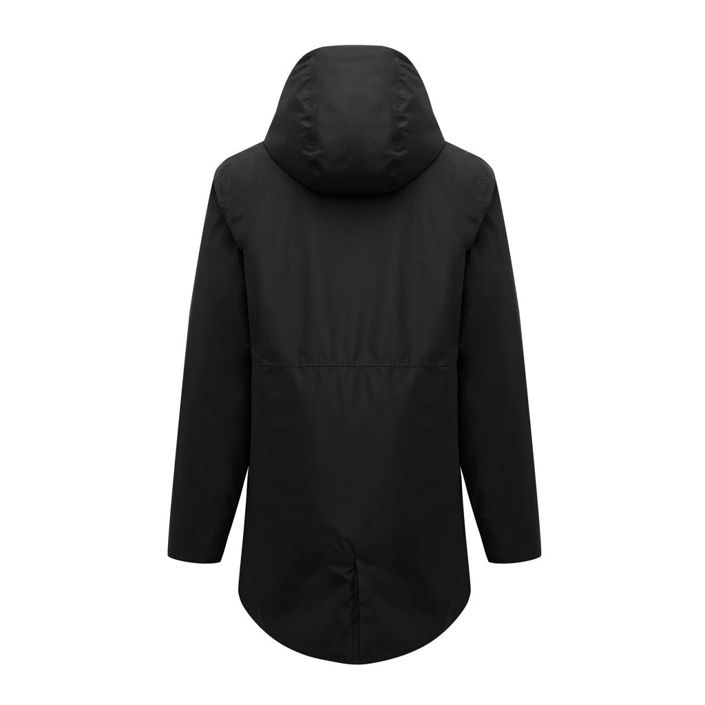 IQONIQ Thelon Parka aus recyceltem Polyester – schwarz