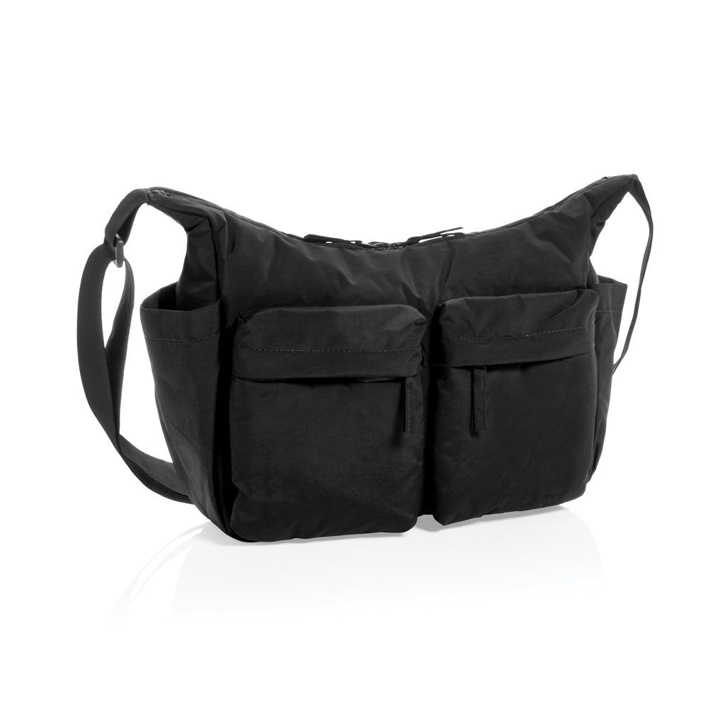 KENTO URBAN gepolsterte Crossover-Tasche aus RCS rec. Nylon – schwarz