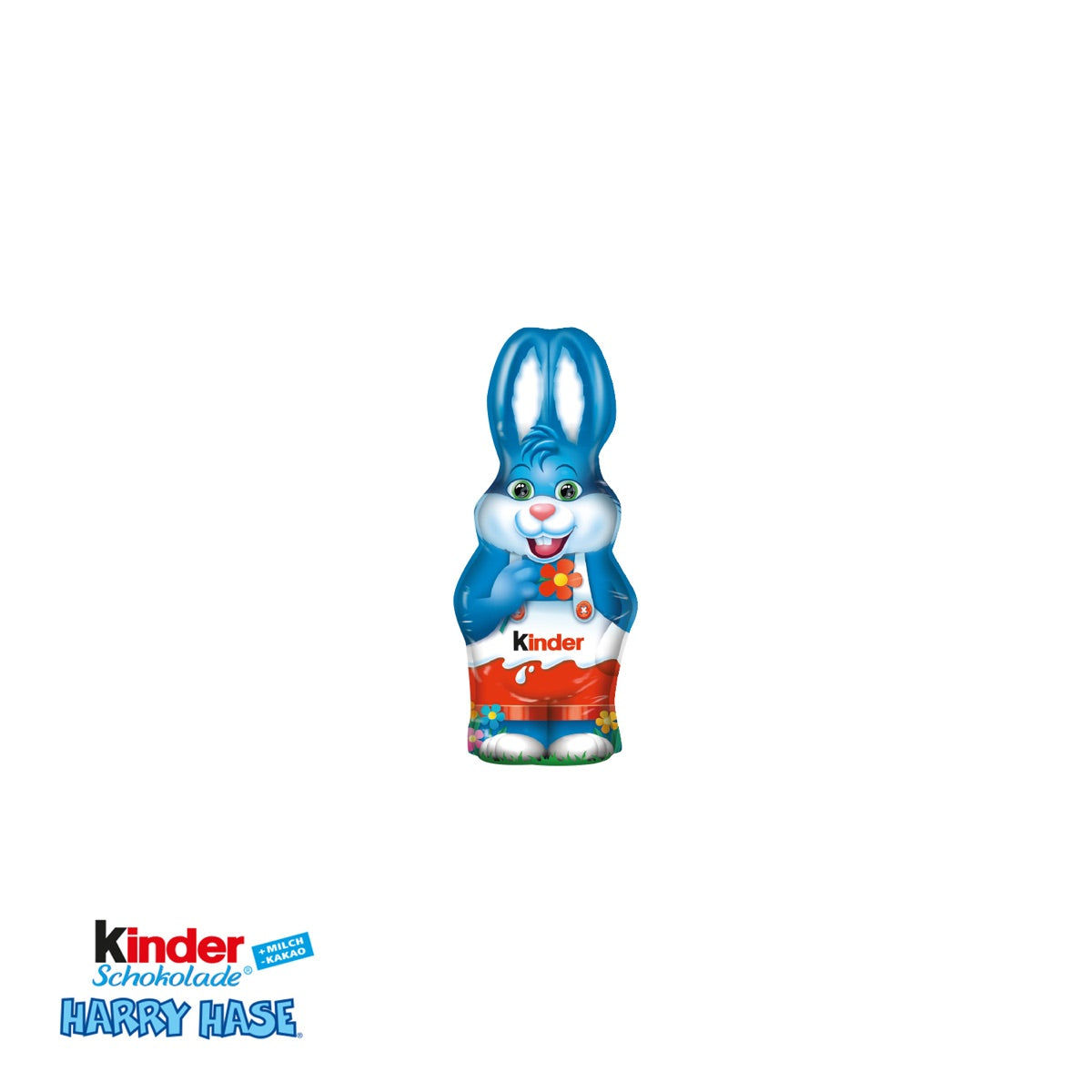 Harry Hase aus Kinder Schokolade als Füllung der Werbebox