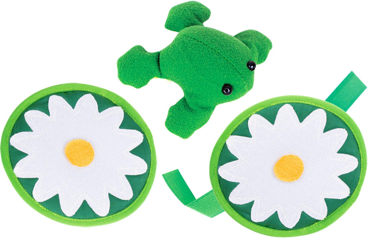 Klettfangspiel Frosch mit zwei Fangscheiben – Ansicht