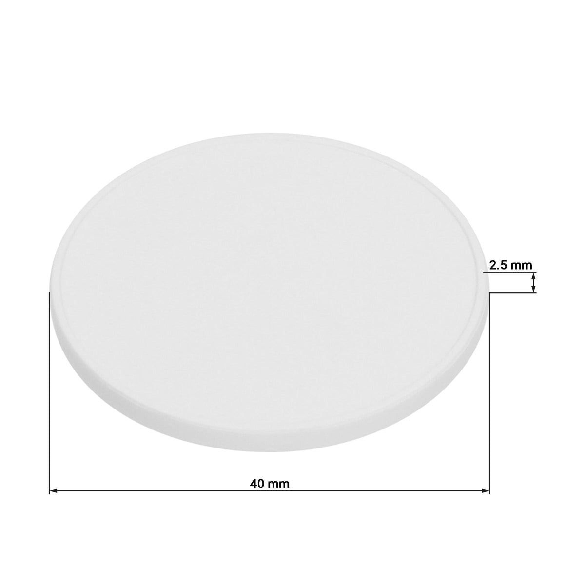 Kunststoff-Chip „40 mm“