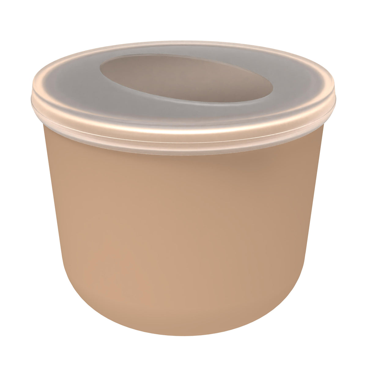 Lunchpot „ToGo“, 650 ml – Beständiges braun / Transparent