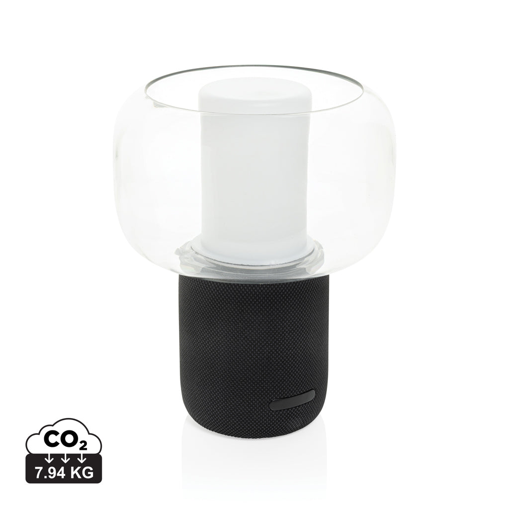 Lux 10W Lautsprecherlampe aus RCS recyceltem Kunststoff