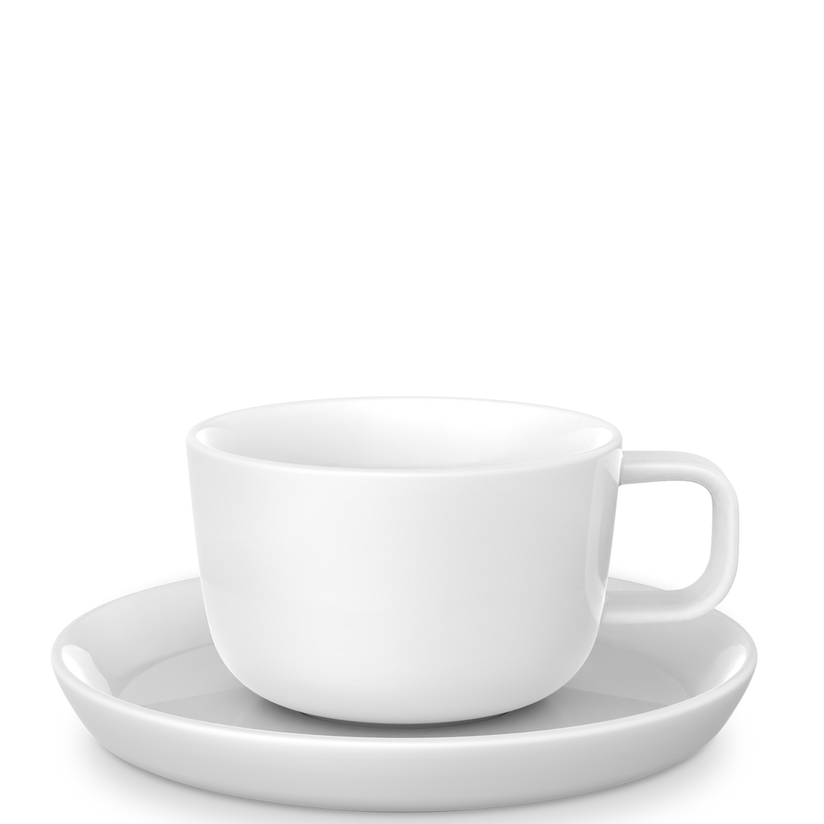 Mahlwerck Costa Verde Teetasse in Weiß – Weiß