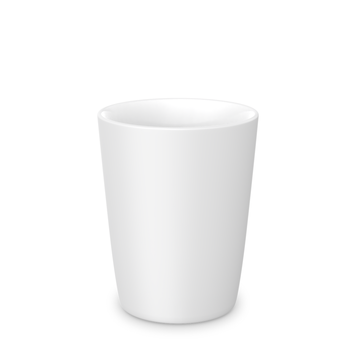 Mahlwerck Kaffeebecher Mundo Novo ohne Henkel 320 ml – Weiß