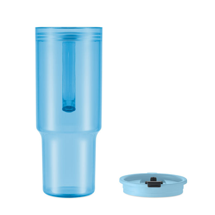 Transparent Hellblau
