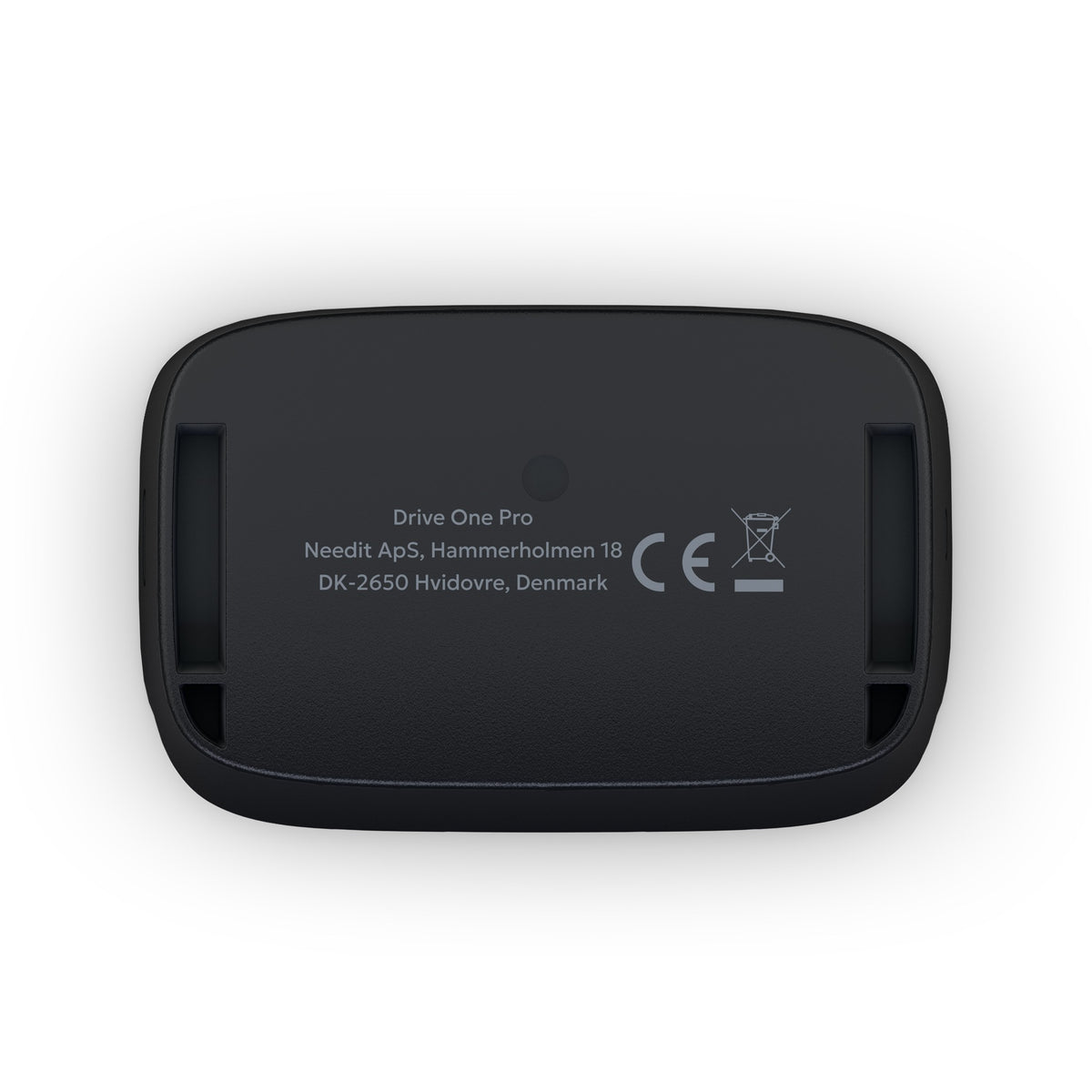 Needit Drive One Pro Verkehrswarner mit Logo – Schwarz