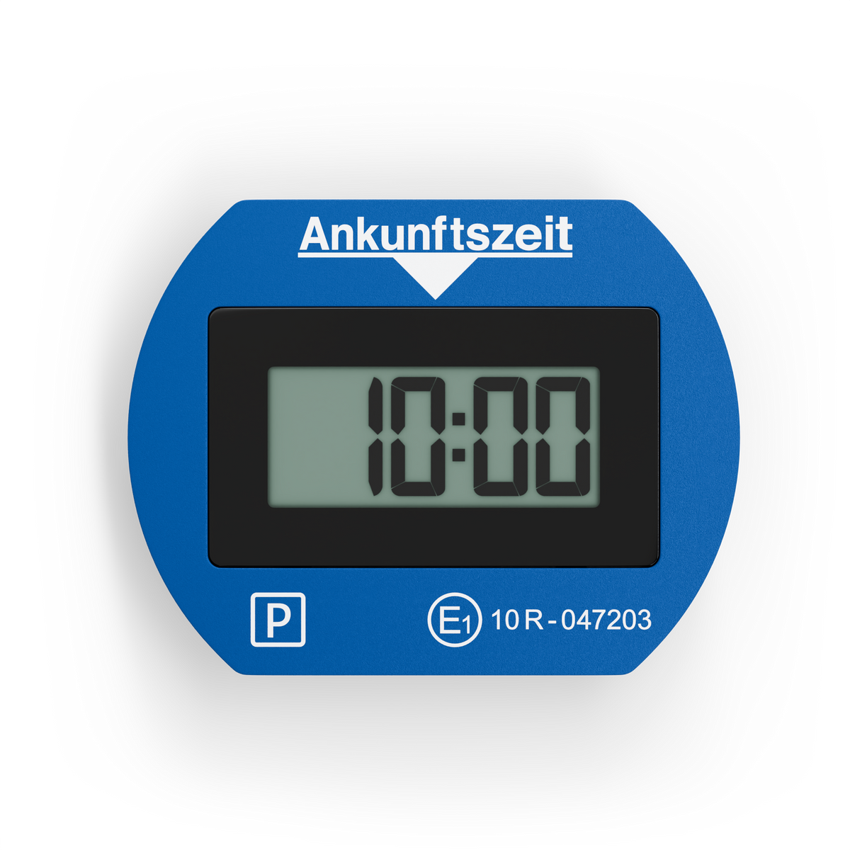 Needit Park Lite elektronische Parkscheibe mit Logo – Blau