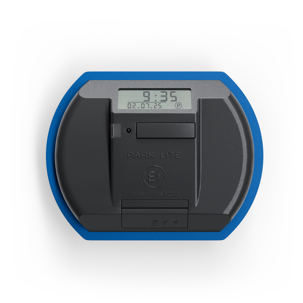 Needit Park Lite elektronische Parkscheibe mit Logo – Blau